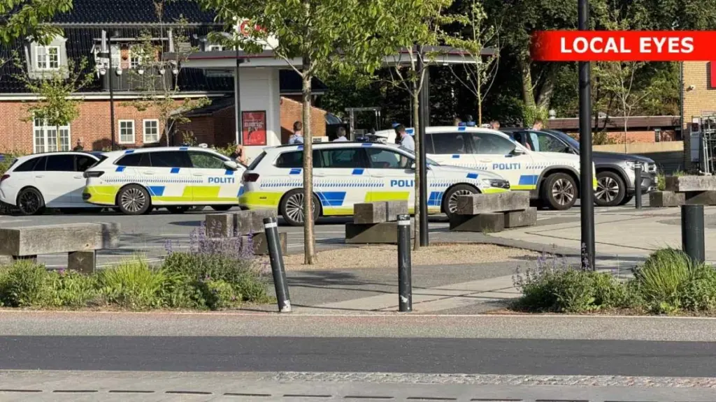 Butikstyve blev pågrebet i Tinglev, men stjal i en anden by: Adskillige politibiler rykkede ud